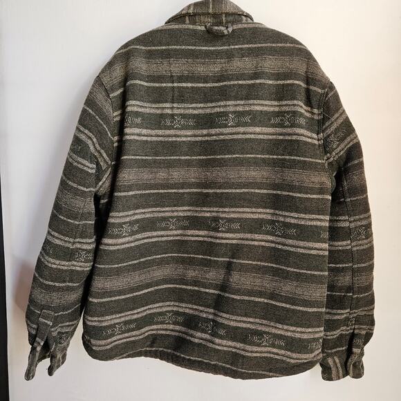 Jachs New York Sherpa Lined Wool Blend Coat Size XL Fleece Western Cowboy - Picture 2 of 13